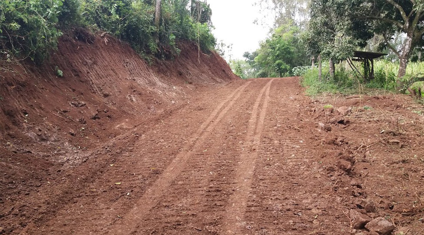 abertura de estrada lima terraplenagem